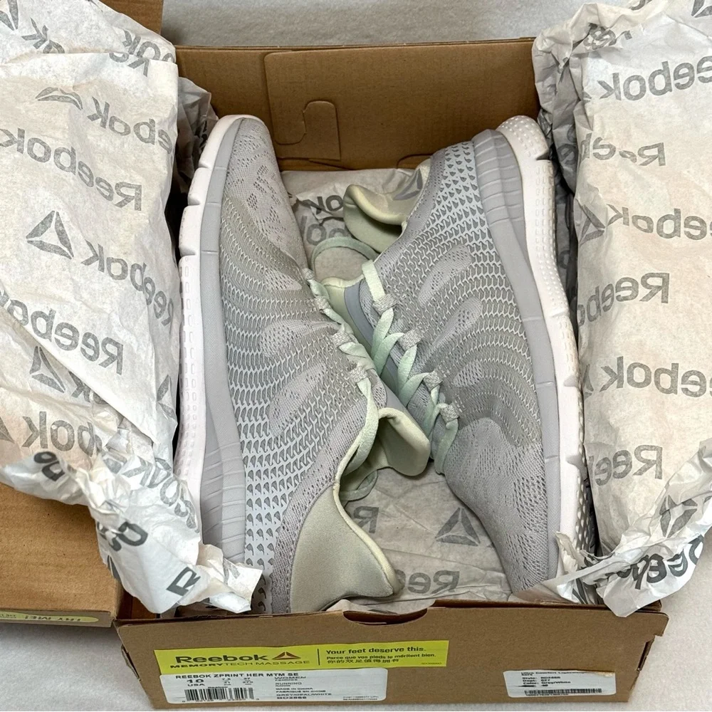 Reebok Women's ZPrint Her MTM Running Shoes Sz 10